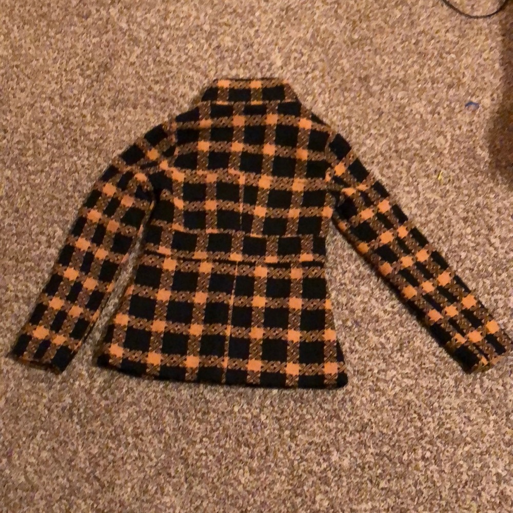 60’s Inspired/Patterned Jack Peacoat - image 2